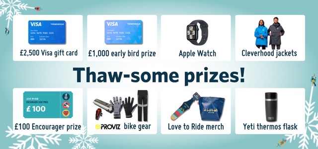 Winter wheelers prizes