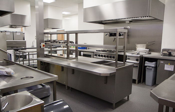 Commercial kitchen at Britwell centre