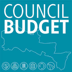 Council budget graphic