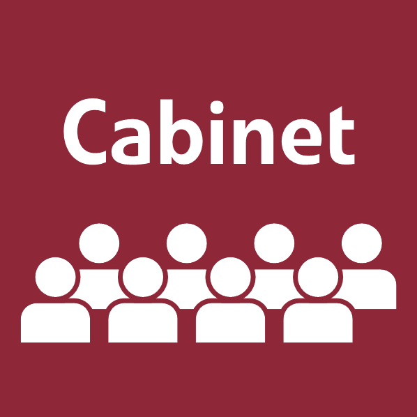 Cabinet meeting graphic
