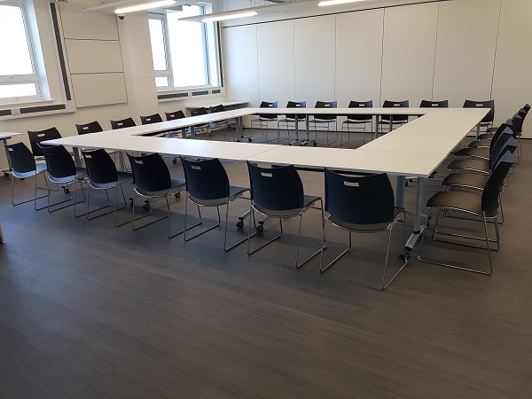 Chalvey Community Hub - room 2 - boardroom 2 layout