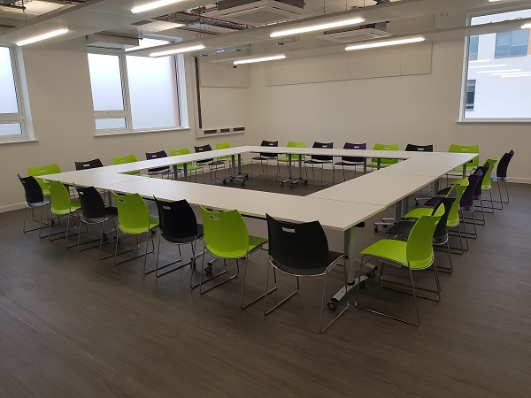 Chalvey Community Hub - room 3 - boardroom 2 layout