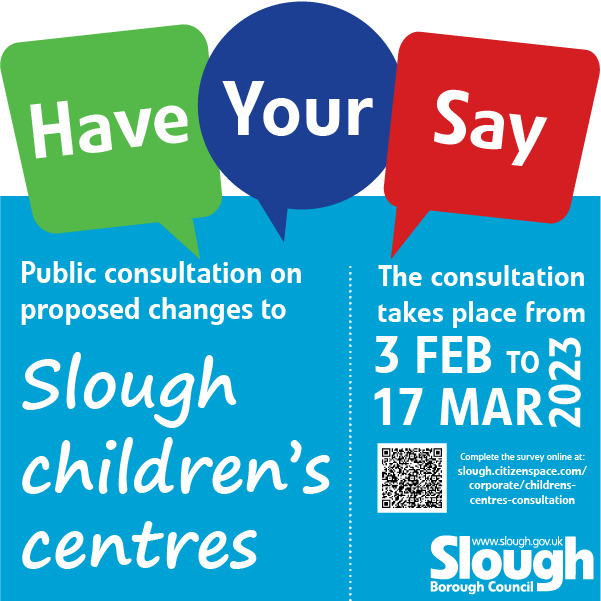 Children's Centres Have your say promotion details