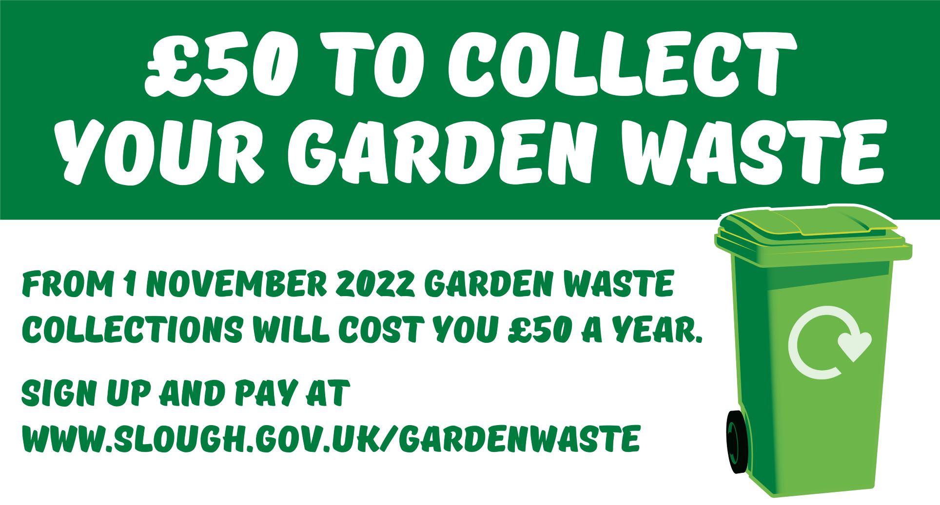 Garden waste charging scheme