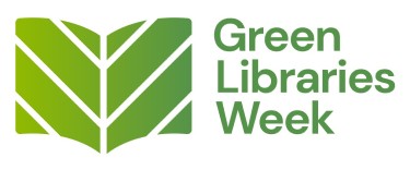 Green libraries week logo.