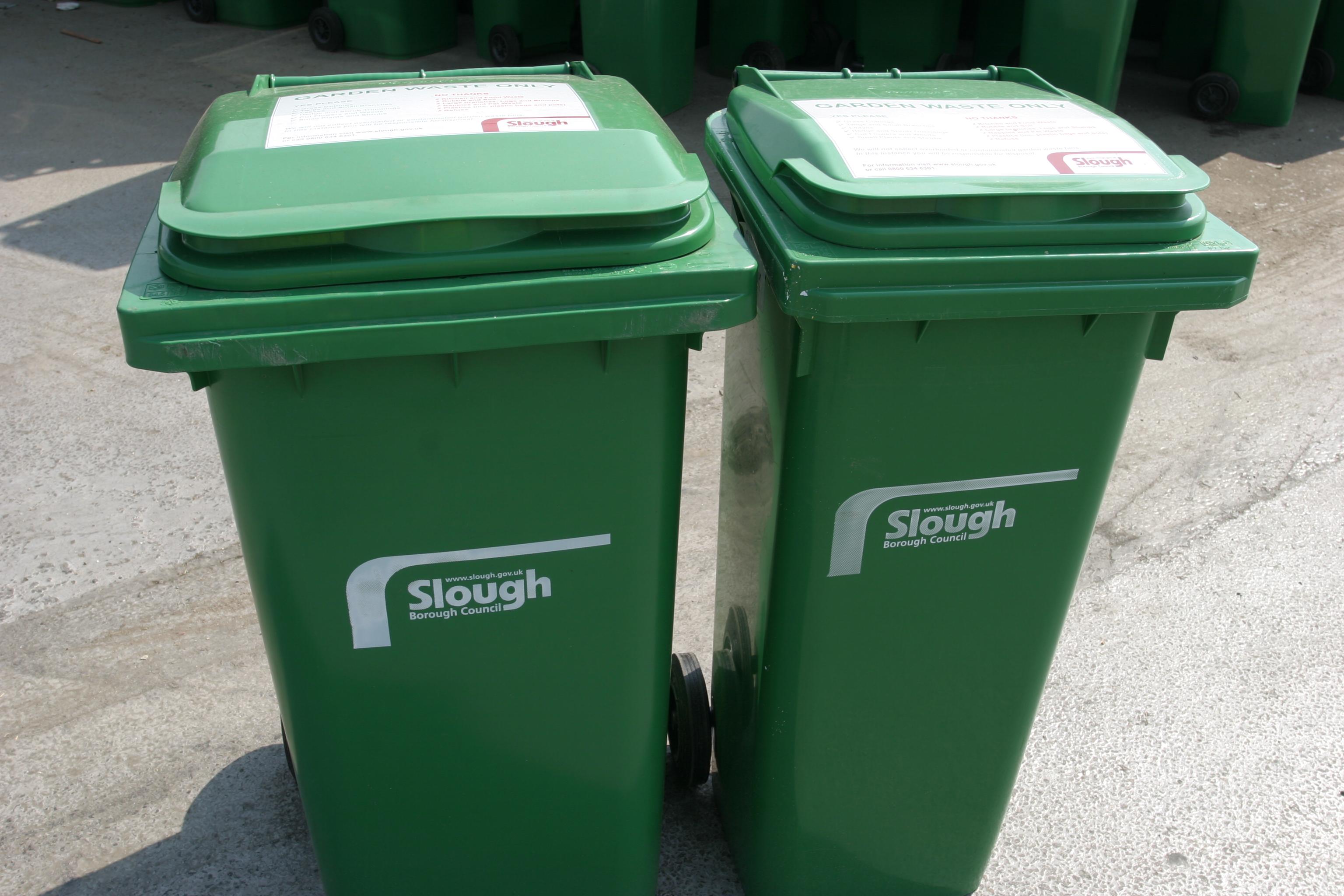 Image of green bins