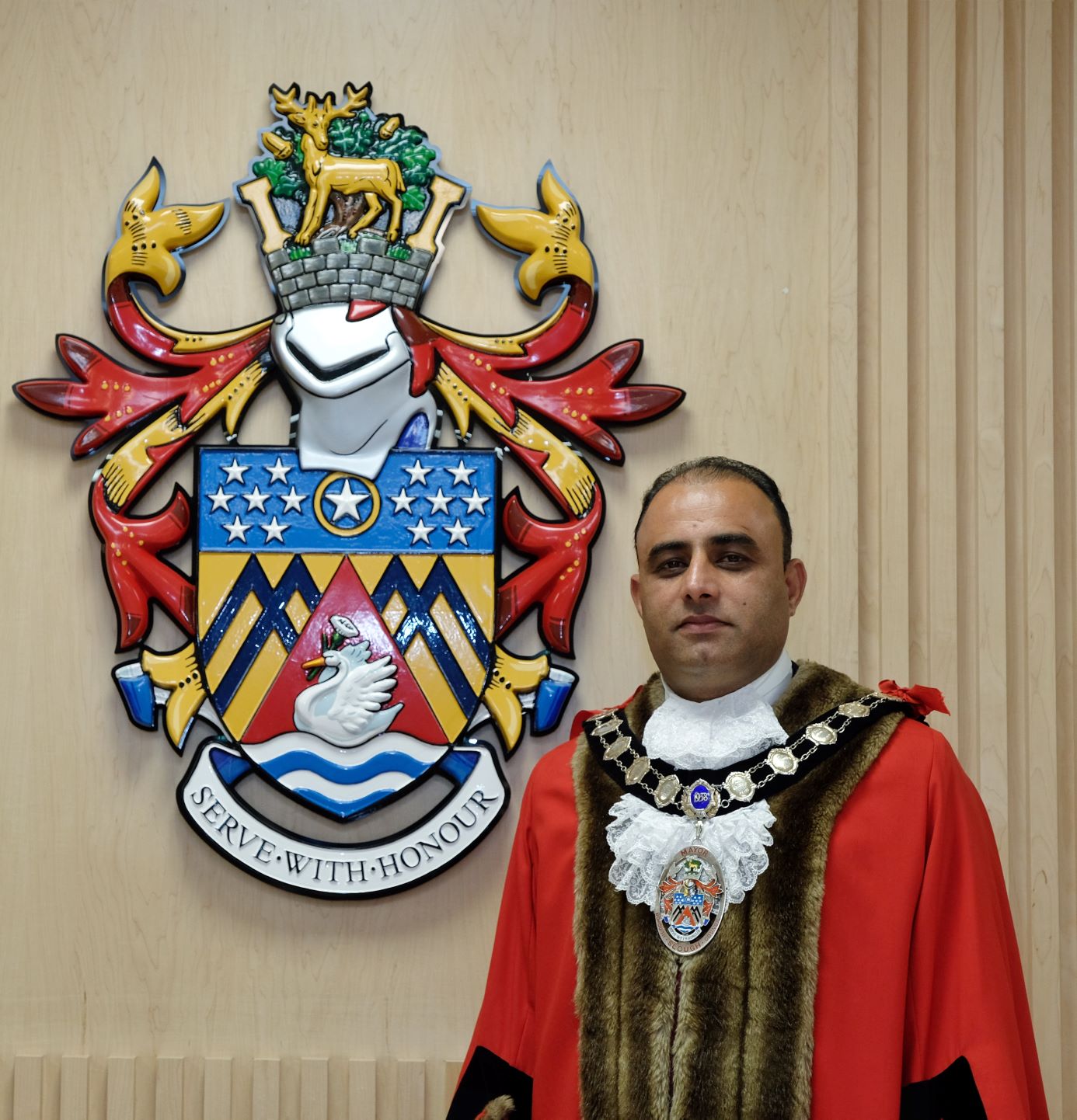 Mayor of Slough Councillor Amjad Abbasi