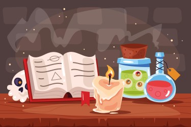 Spooky school of spells image