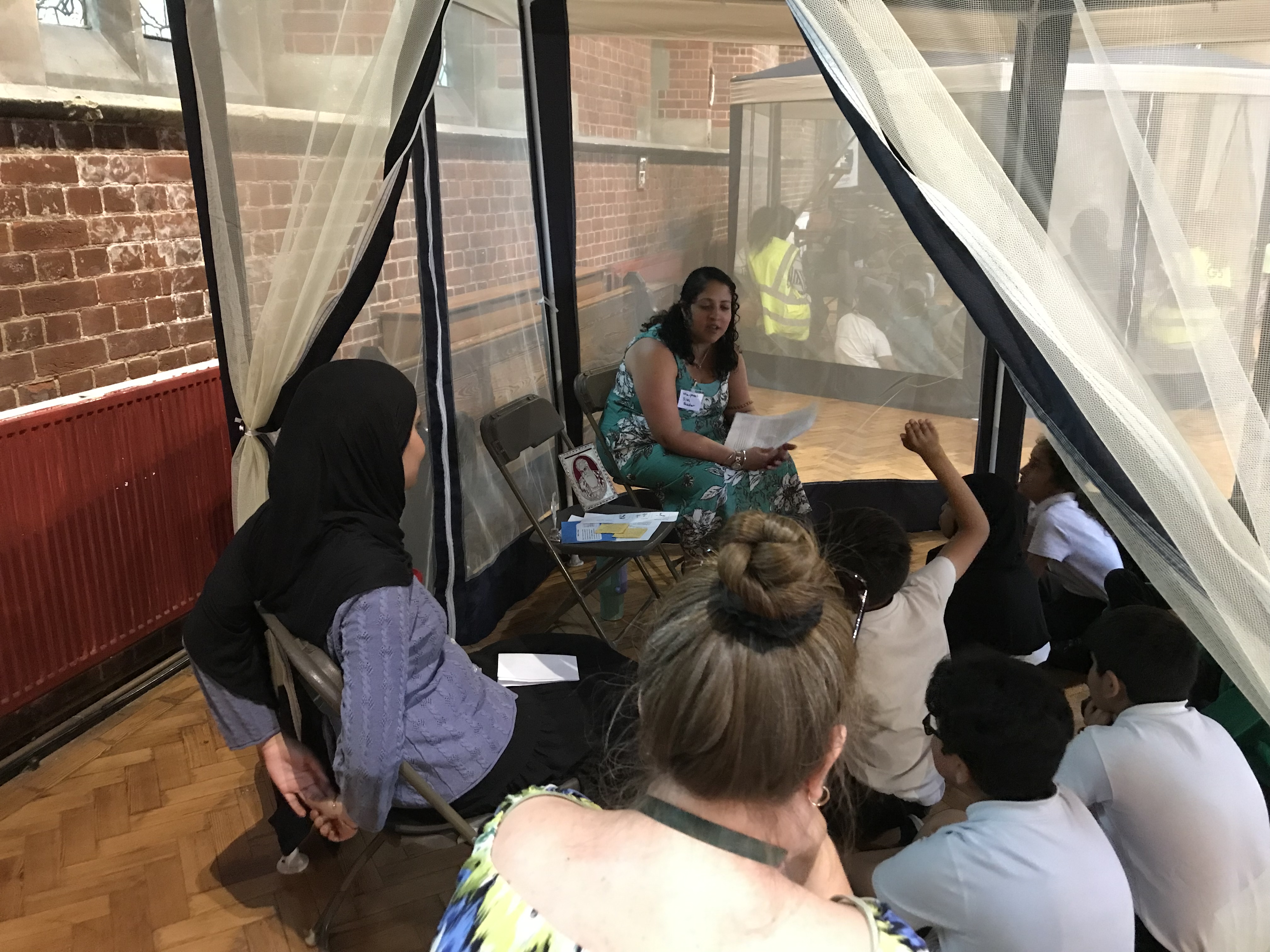 Story Tent event
