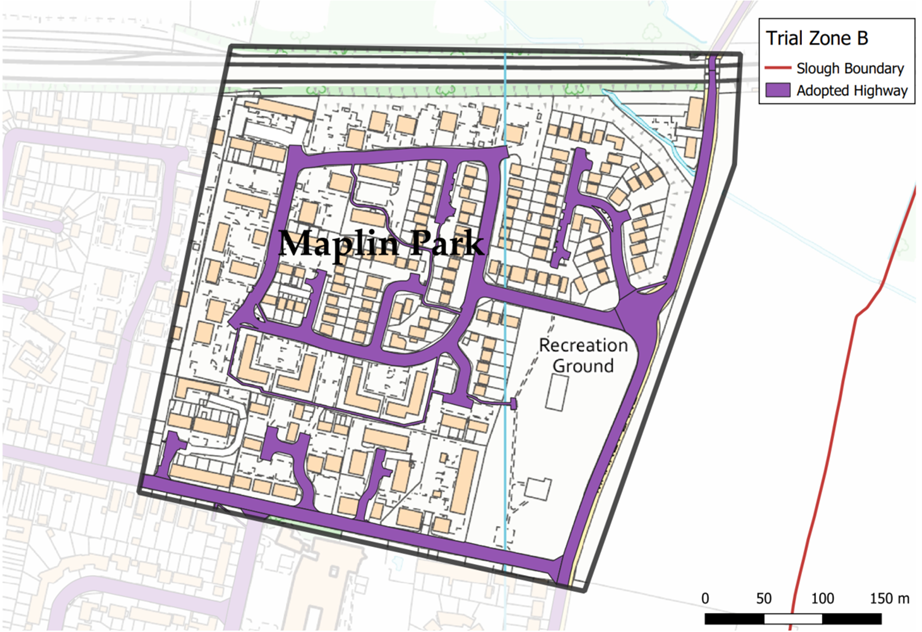 Map of Maplin Park
