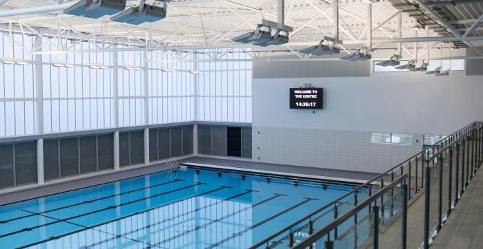 Photo of the pool at The Centre leisure centre