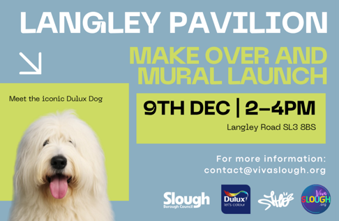 Langley mural unveiling event