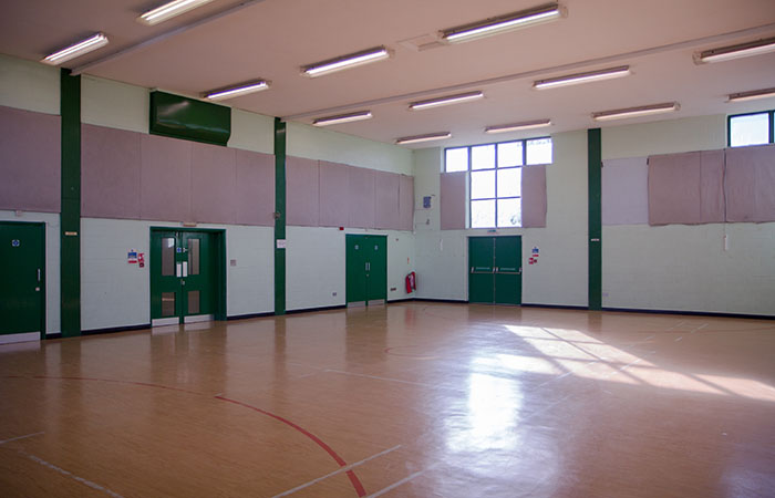 Main hall Weekes Drive