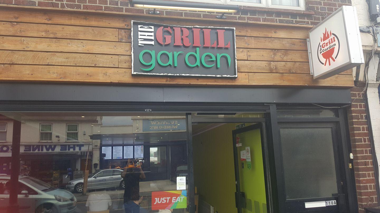 Grill garden restaurant shop front