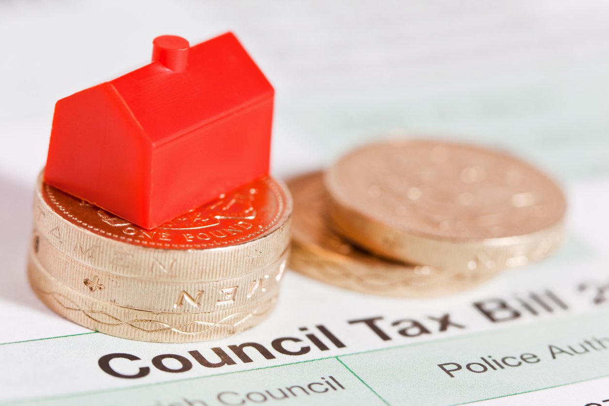 A council tax bill