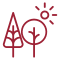 Icon: Parks and open spaces